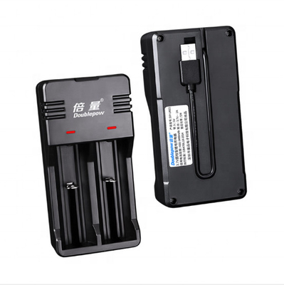 Doublepow USB lithium Ion Battery Charger de 3,7 volts 26650 16340 18650
